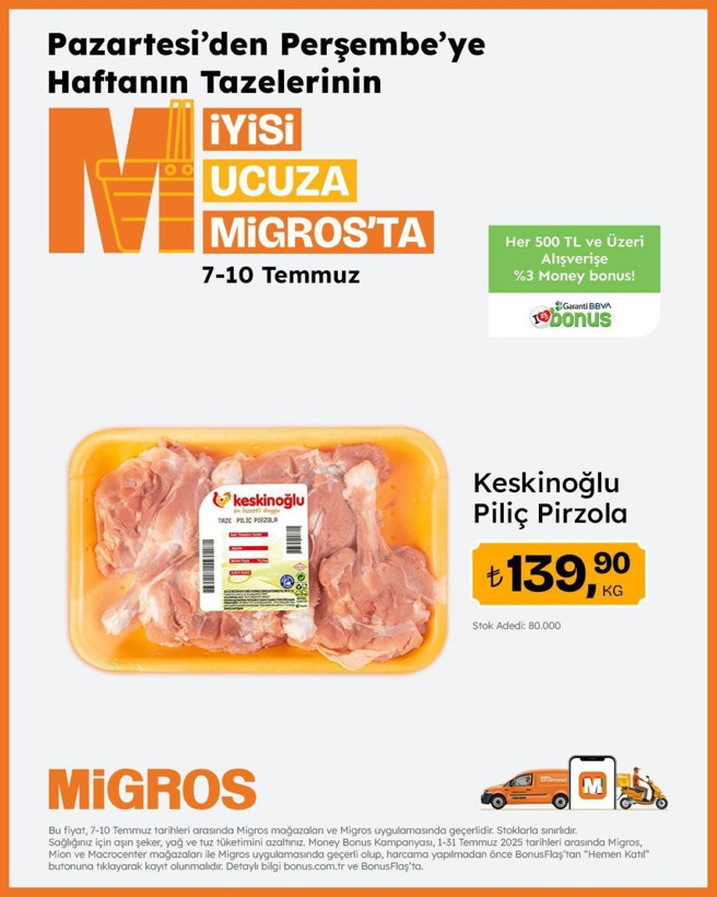 Bu fırsat kaçmaz: Migros 7-10 Temmuz 2025 indirimli ürünler kataloğu yayınlandı - Resim: 8
