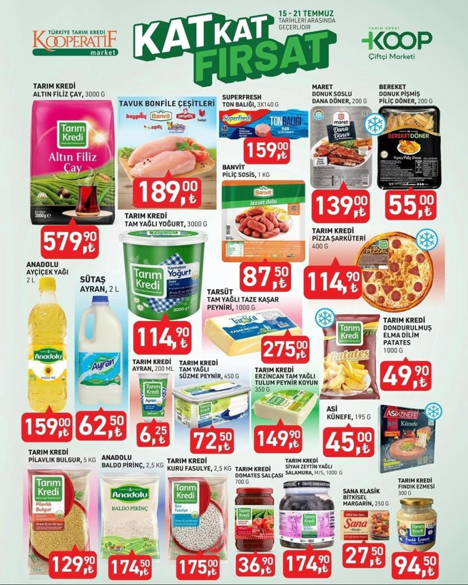 Mutfağınızı ucuza doldurun! Tarım Kredi Market’te dev indirim dönemi başladı - Resim: 1