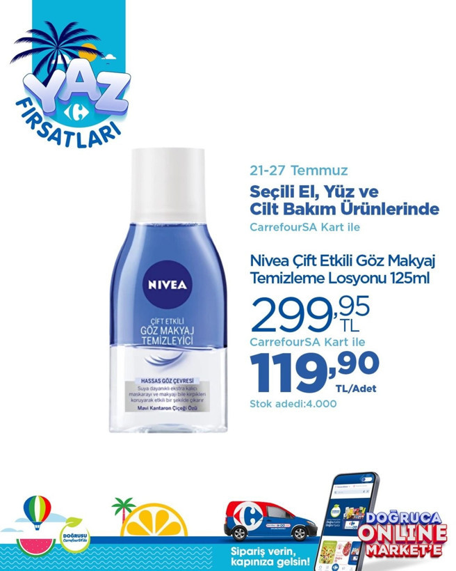 CarrefourSA’da büyük kozmetik indirimi! Makyaj temizleme suyundan nemlendiriciye onlarca ürün fırsat reyonunda - Resim: 5