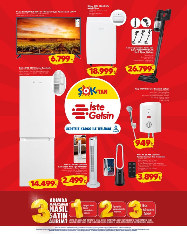 ŞOK’ta 23-29 Temmuz fırsatları başladı! Bu indirimler çok konuşulacak - Resim: 2