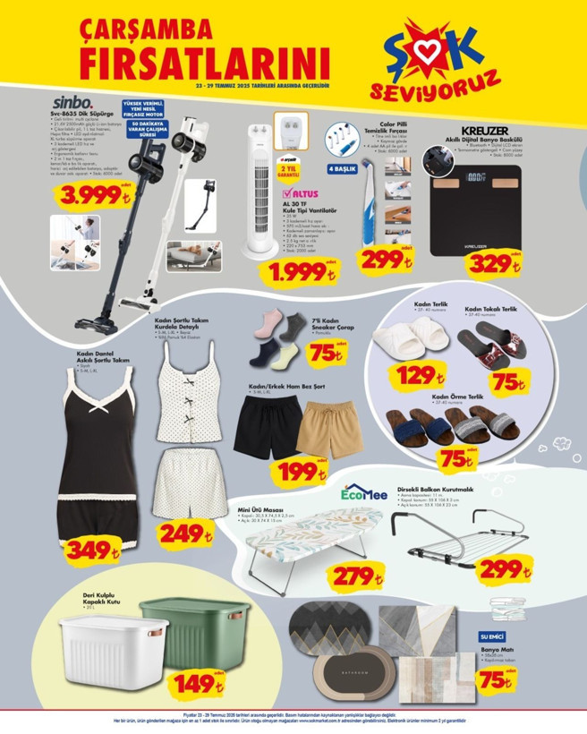 ŞOK’ta 23-29 Temmuz fırsatları başladı! Bu indirimler çok konuşulacak - Resim: 5