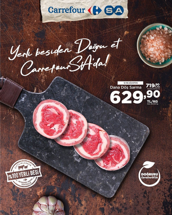 Yerli besiden sofraya! %100 yerli etler Carrefoursa’da tüketiciyle buluşuyor - Resim: 7