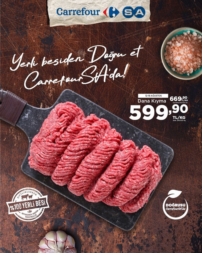Yerli besiden sofraya! %100 yerli etler Carrefoursa’da tüketiciyle buluşuyor - Resim: 6