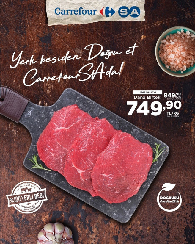 Yerli besiden sofraya! %100 yerli etler Carrefoursa’da tüketiciyle buluşuyor - Resim: 5