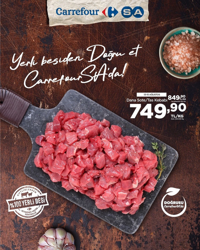 Yerli besiden sofraya! %100 yerli etler Carrefoursa’da tüketiciyle buluşuyor - Resim: 4