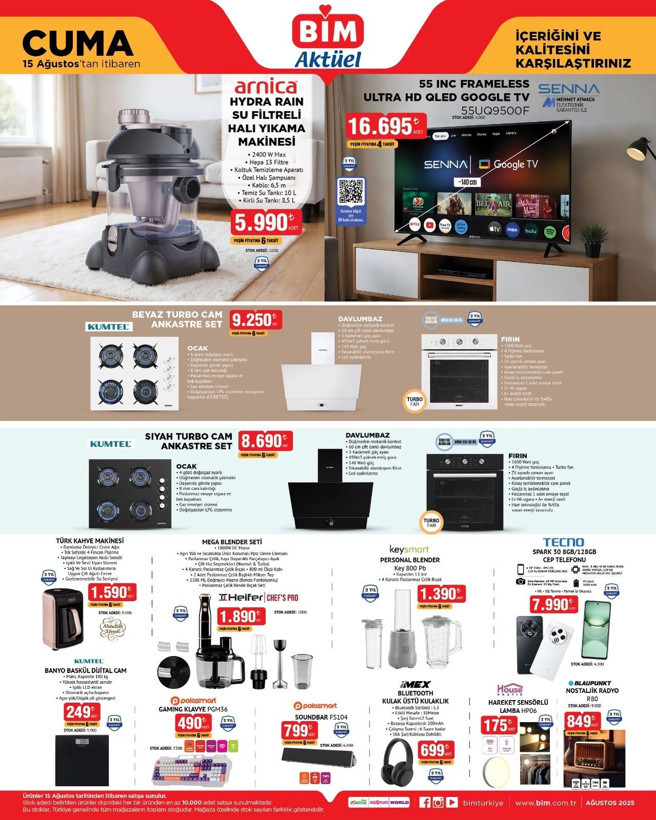 Bu fırsat kaçmaz! Ev eşyası, teknoloji ve mutfak ürünlerinde akılalmaz indirim - Resim: 3