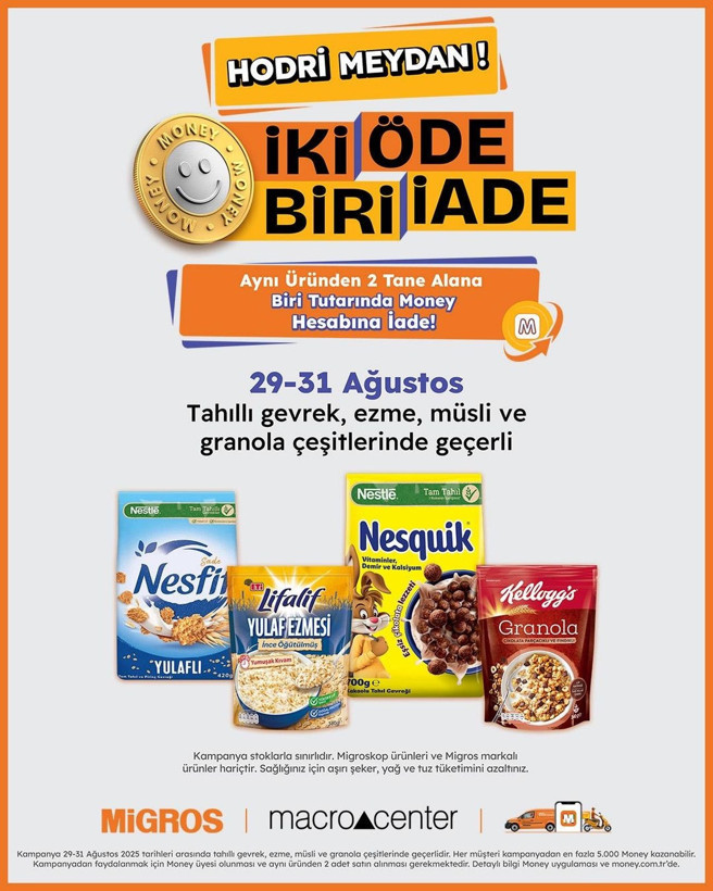 Migros'tan ağustos sürprizi: İki öde, biri iade! - Resim: 2