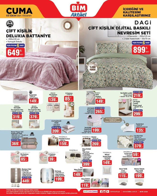 BİM 3 Ekim indirimleri belli oldu! Aktüel ürünler raflarda, fırsatlar kaçmaz - Resim: 3