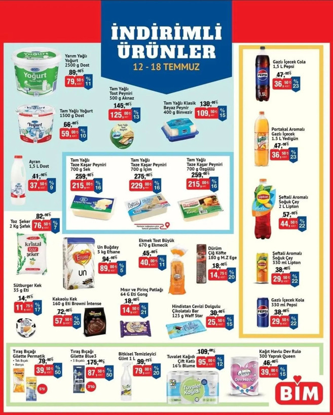 BİM Markette temmuz indirimi başladı! 12-18 Temmuz arasında bu ürünler kaçmaz! - Resim: 3