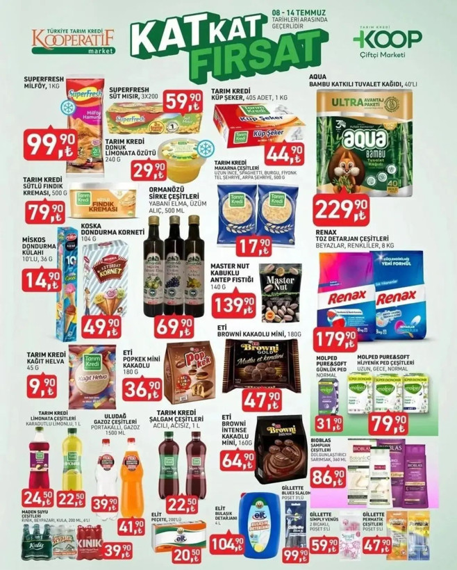 Tarım Kredi Market’te dev kampanya! 8-14 Temmuz fırsatlarını kaçırmayın - Resim: 4