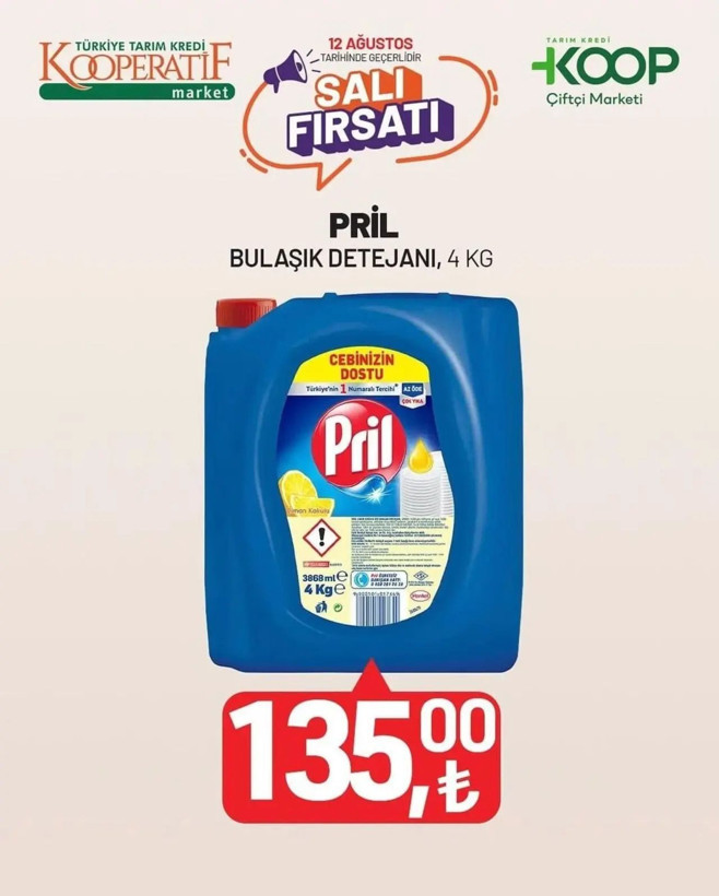 Tarım Kredi Market’te dev indirim haftası! 12-18 Ağustos fırsatlarını kaçırmayın - Resim: 10