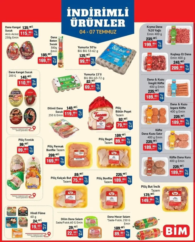 BİM'de Temmuz fırsatları başladı: 4-7 Temmuz 2025 indirimli ürünler kataloğu yayınlandı - Resim: 4