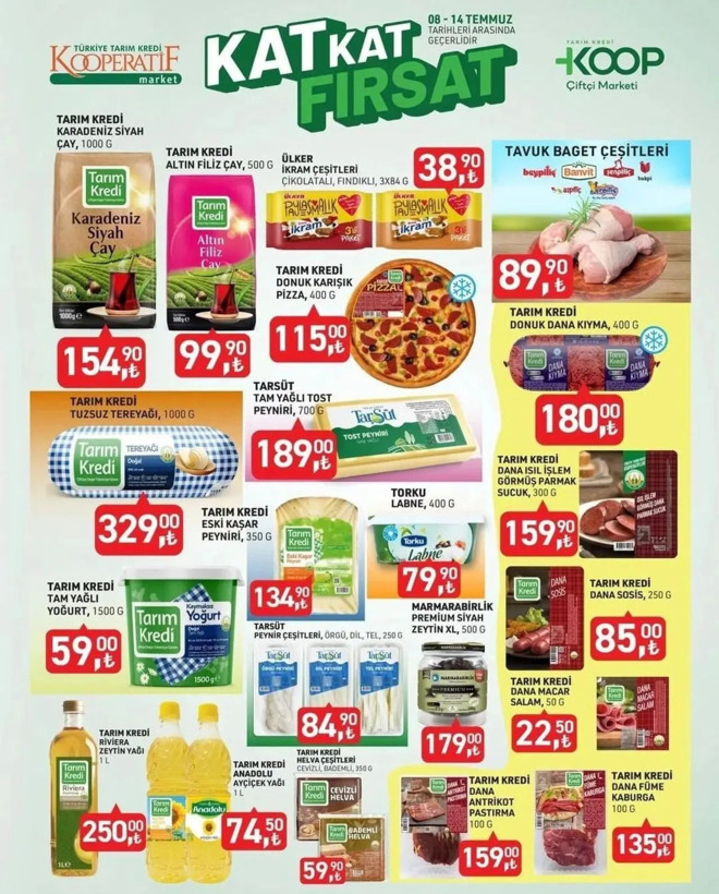 Tarım Kredi Market’te dev kampanya! 8-14 Temmuz fırsatlarını kaçırmayın - Resim: 5