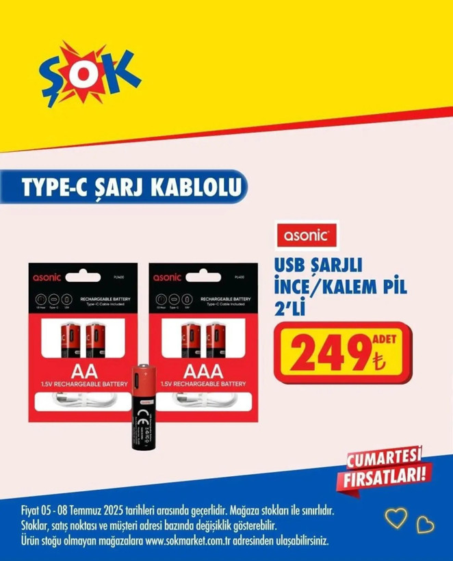 ŞOK Market 6-8 Temmuz aktüel kataloğu açıklandı: Onlarca üründe büyük indirim - Resim: 16