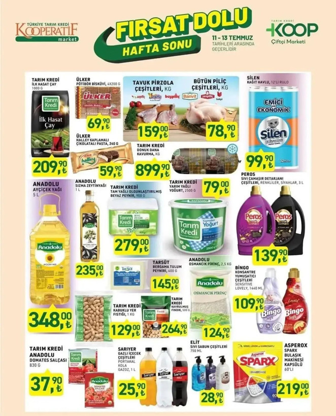 Tarım Kredi Marketlerinde indirim yağmuru! Bu ürünler 12-13 Temmuz’da raflarda - Resim: 2