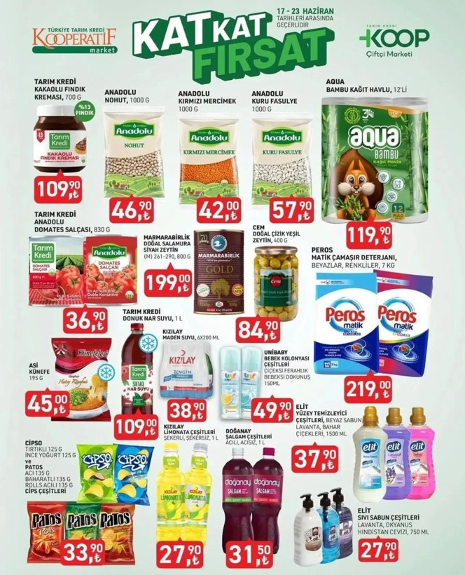 Tarım Kredi Marketlerinde hafta sonu alışveriş çılgınlığı! Üç gün sürecek dev indirim başladı - Resim: 5