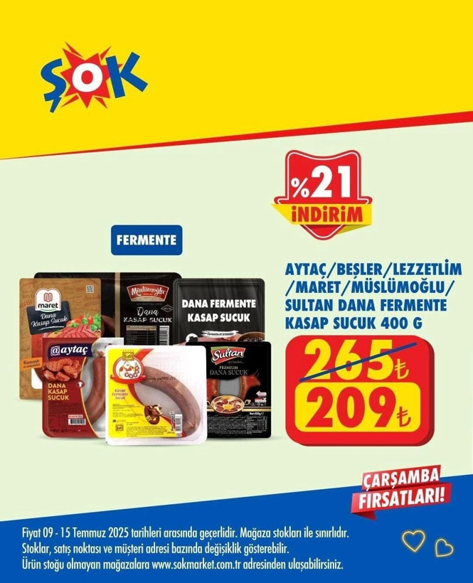 ŞOK markette bu hafta fırsat yağmuru: 09-15 Temmuz aktüel ürünler listesi yayınlandı - Resim: 17