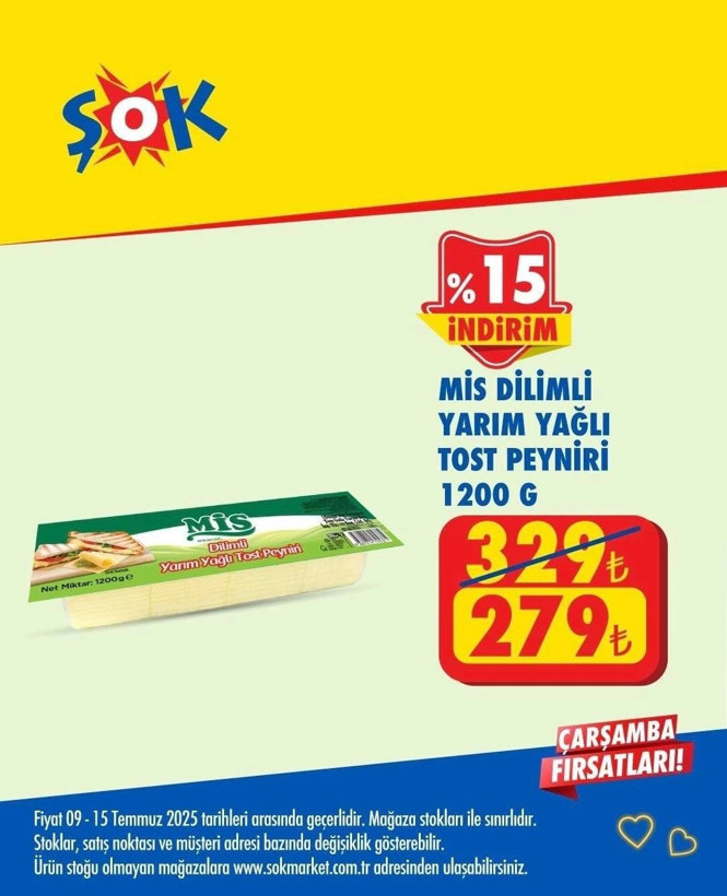 ŞOK markette bu hafta fırsat yağmuru: 09-15 Temmuz aktüel ürünler listesi yayınlandı - Resim: 3