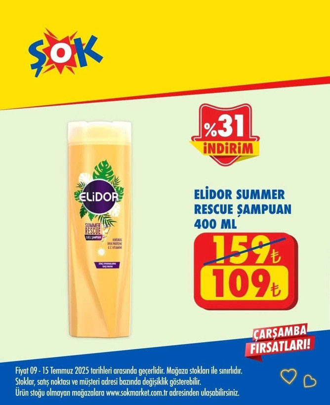 ŞOK markette bu hafta fırsat yağmuru: 09-15 Temmuz aktüel ürünler listesi yayınlandı - Resim: 25