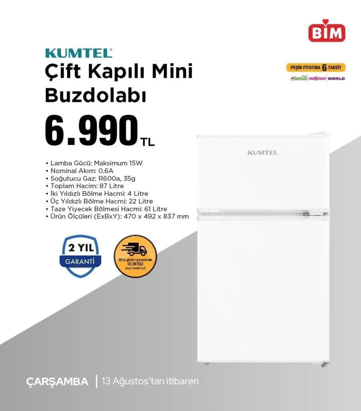 BİM'e katlanır yataklı koltuk geliyor! 13 Ağustos 2025 Çarşamba aktüel ürünler kataloğu yayınlandı - Resim: 8