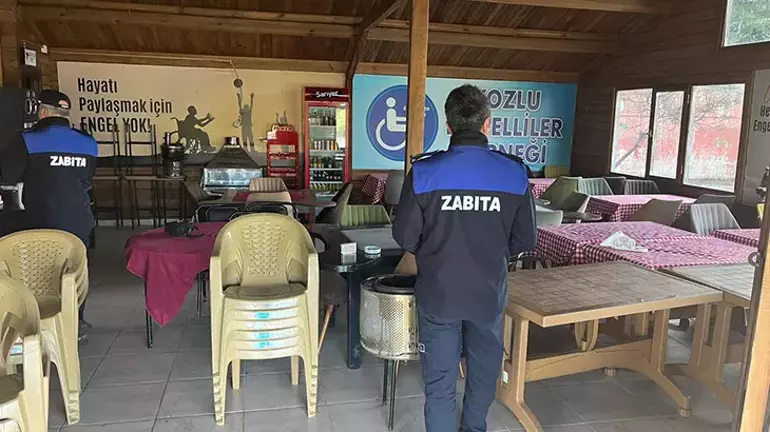 Engellilere ayrılan binayı okey salonuna çevirip kafeterya işletmişler - Resim : 1