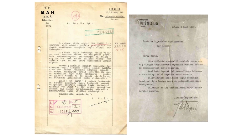 MİT arşivinde iki yeni belge! “İngiliz Kemal” hakkındaki 1940 tarihli rapor ve Von Papen’in 1942 mektubu erişime açıldı - Resim : 1