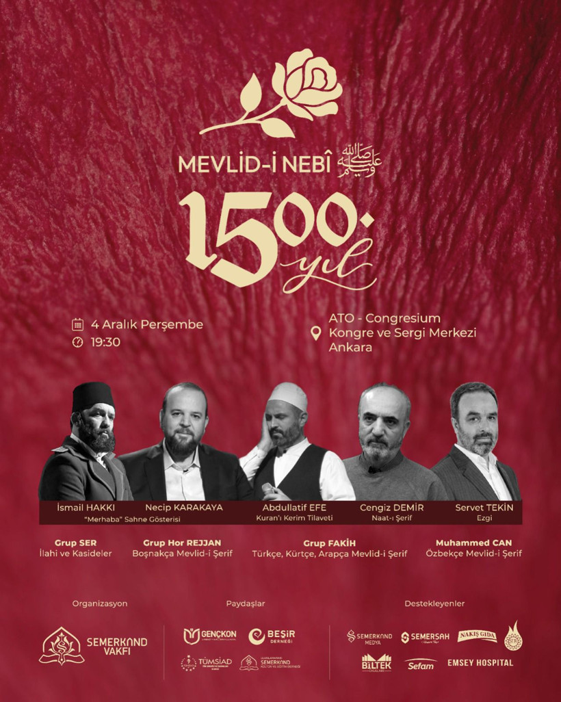 Semerkand Vakfı, "Doğumunun 1500. Yılında Alemlere Rahmet Hz. Muhammed" temalı ikinci büyük buluşmayı Ankara'da gerçekleştiriyor - Resim : 2