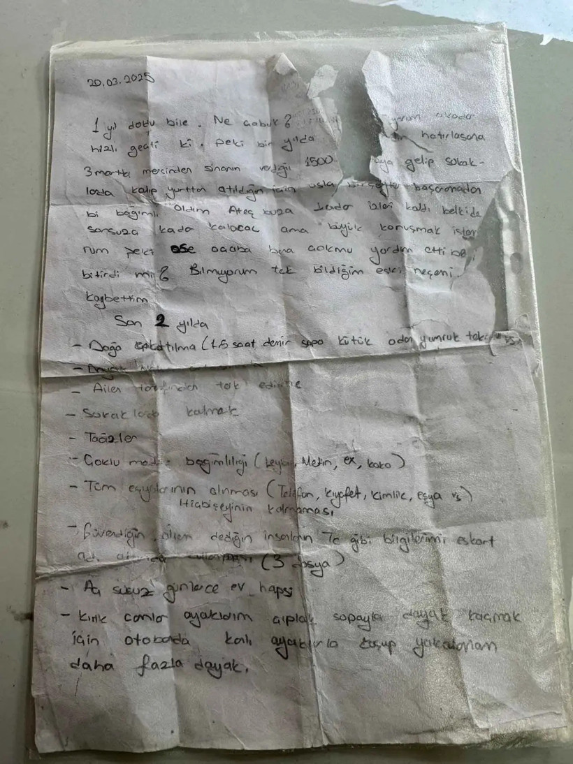 Aydın’da ölü bulunan üniversiteli kızın mektubu ortaya çıktı: “Artık dayanamıyorum…” - Resim : 1