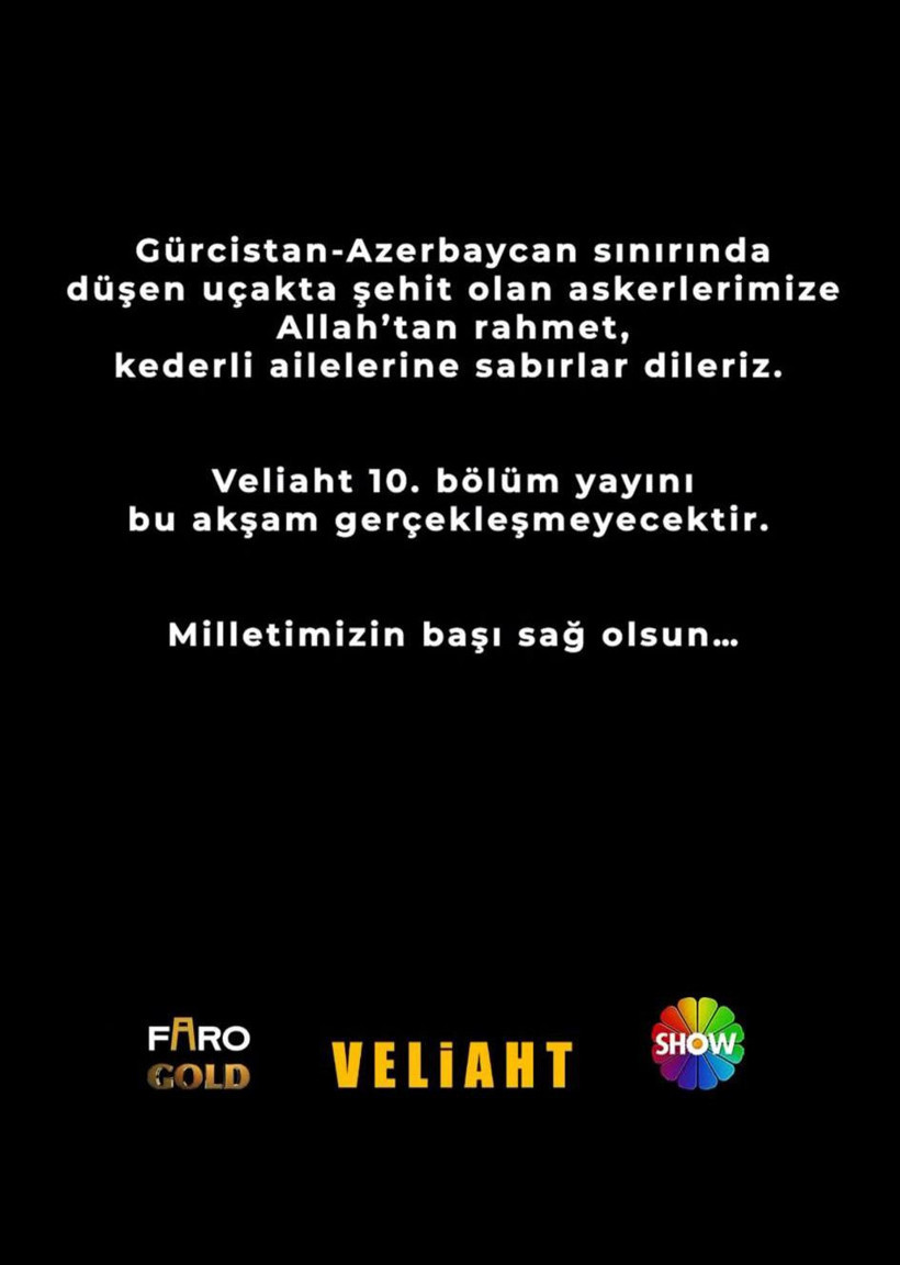 Veliaht dizisi bu akşam yayınlanacak mı? Yapımdan resmi açıklama geldi - Resim : 1