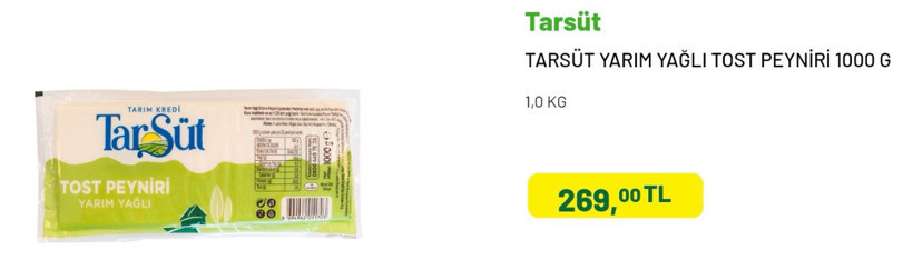 Tarım Kredi KOOP Market'te ağustosun son fırsatları başladı: Raflar dolup taşıyor, bu fiyatlar kaçmaz! - Resim: 46