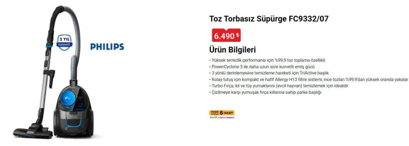 BİM 30 Ağustos kataloğunda Philips sürprizi! Toz torbasız süpürge satışa çıkıyor - Resim: 5