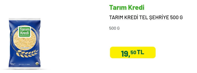 Tarım Kredi KOOP Market'te ağustosun son fırsatları başladı: Raflar dolup taşıyor, bu fiyatlar kaçmaz! - Resim: 106