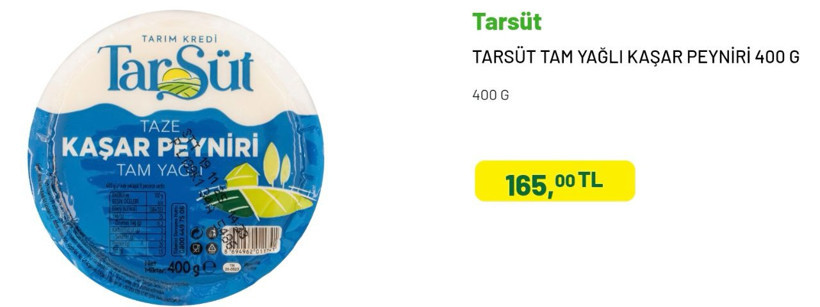 Tarım Kredi KOOP Market'te ağustosun son fırsatları başladı: Raflar dolup taşıyor, bu fiyatlar kaçmaz! - Resim: 62