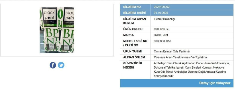 Ticaret Bakanlığı 4 ürünü toplatıyor! Marka marka ifşa edildi - Resim : 1