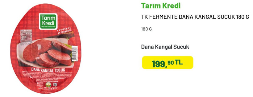 Tarım Kredi KOOP Market'te ağustosun son fırsatları başladı: Raflar dolup taşıyor, bu fiyatlar kaçmaz! - Resim: 4