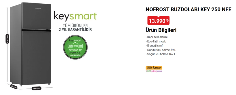 BİM 12 Kasım kataloğu dolup taştı! Monster laptop, Keysmart buzdolabı ve çamaşır makinesi indirime girdi - Resim: 13