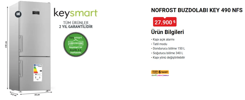 BİM 12 Kasım kataloğu dolup taştı! Monster laptop, Keysmart buzdolabı ve çamaşır makinesi indirime girdi - Resim: 10