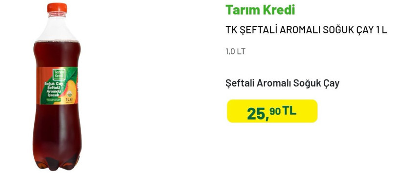 Tarım Kredi KOOP Market'te ağustosun son fırsatları başladı: Raflar dolup taşıyor, bu fiyatlar kaçmaz! - Resim: 47