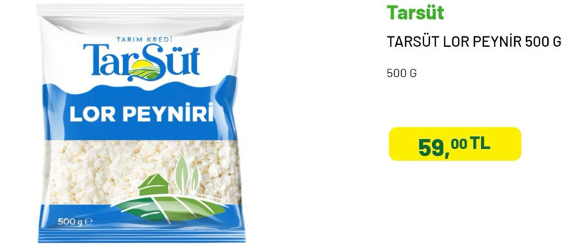 Tarım Kredi KOOP Market'te ağustosun son fırsatları başladı: Raflar dolup taşıyor, bu fiyatlar kaçmaz! - Resim: 63