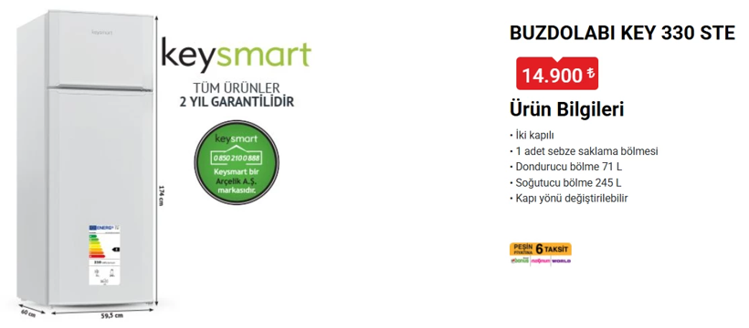 BİM 12 Kasım kataloğu dolup taştı! Monster laptop, Keysmart buzdolabı ve çamaşır makinesi indirime girdi - Resim: 12