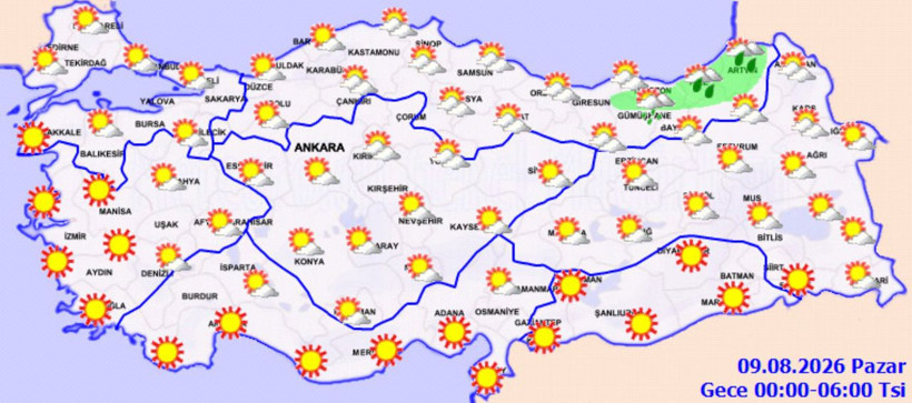 Bugün hava nasıl olacak? Kavurucu sıcaklar bir yandan, fırtına bir yandan! - Resim: 4