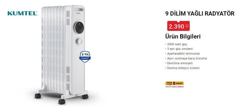 BİM 24 Ekim 2025 Cuma aktüel ürünler kataloğu! BİM’e 11 Dilim Radyatör ve sürpriz indirimler geliyor - Resim: 2