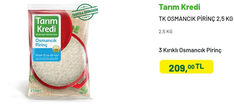 Tarım Kredi KOOP Market'te ağustosun son fırsatları başladı: Raflar dolup taşıyor, bu fiyatlar kaçmaz! - Resim: 103