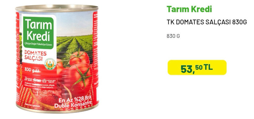 Tarım Kredi KOOP Market'te ağustosun son fırsatları başladı: Raflar dolup taşıyor, bu fiyatlar kaçmaz! - Resim: 22