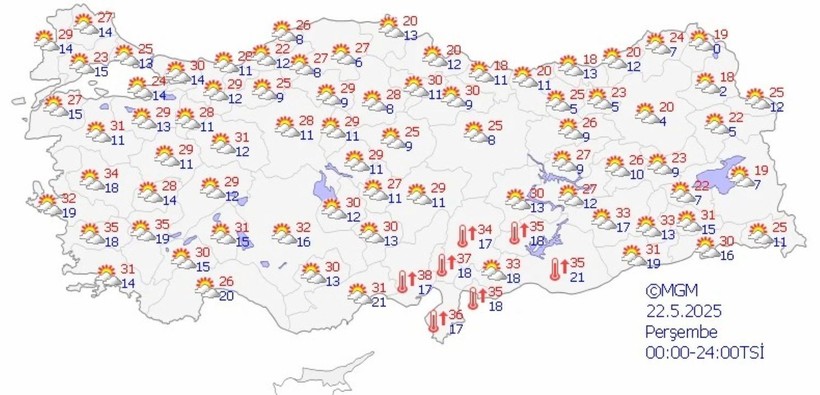 Meteoroloji'den peş peşe uyarılar: Yeni haftada birçok ilde sağanak yağış etkili olacak! - Resim: 18