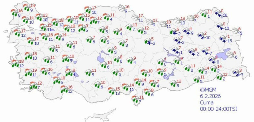 7 gün boyunca sürecek! Batı bölgeleri fırtınaya teslim, Doğu'da kar yağışı bekleniyor - Resim: 3