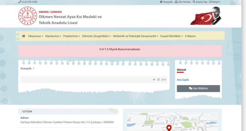 Vatan Partisi mahkemeye başvurmuştu: Nevzat Ayaz Lisesi’ndeki kız ortaokulu duyurusu siteden kaldırıldı - Resim : 1