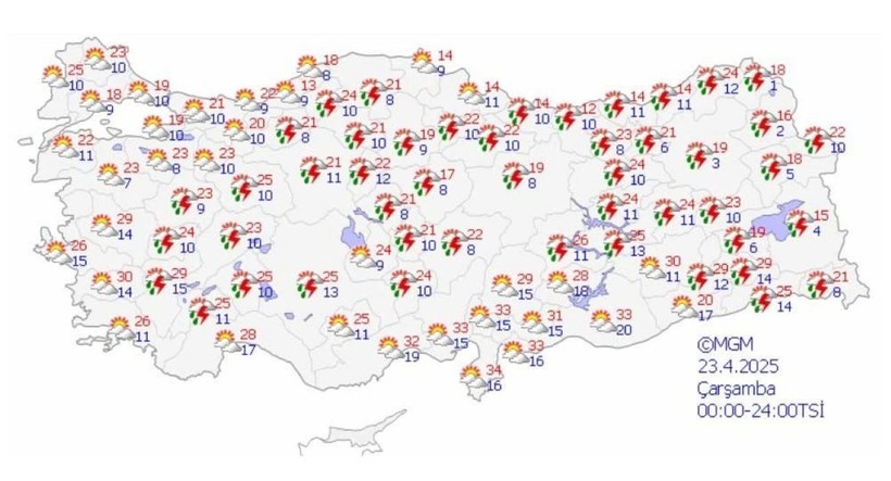 5 gün boyunca gök gürültülü sağanaklar geliyor: Bu iller dikkat! - Resim: 7