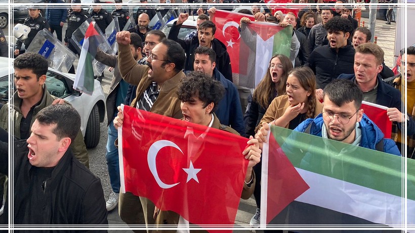 Türkiye Gençlik Birliği Blinken'ı Böyle Karşıladı!