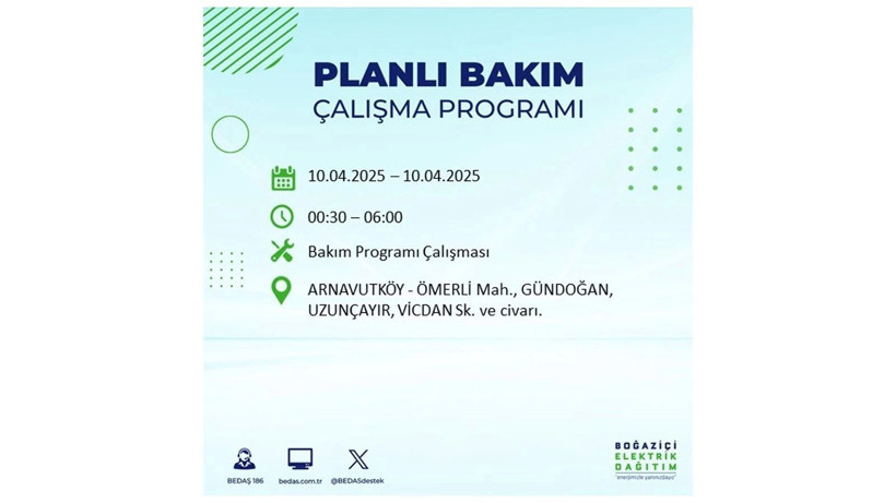 Elektrik kesintisi 8 saat sürecek: 10 Nisan elektrik kesintileri - Resim: 1